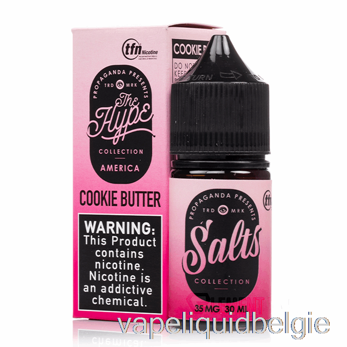 Vape België Koekjesboter - Propagandazouten E-vloeistof - 30ml 35mg